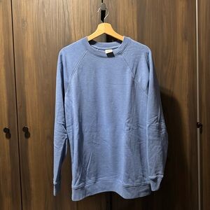 Victoria’s Secret PINK One Size Crew Blue Sweatshirt